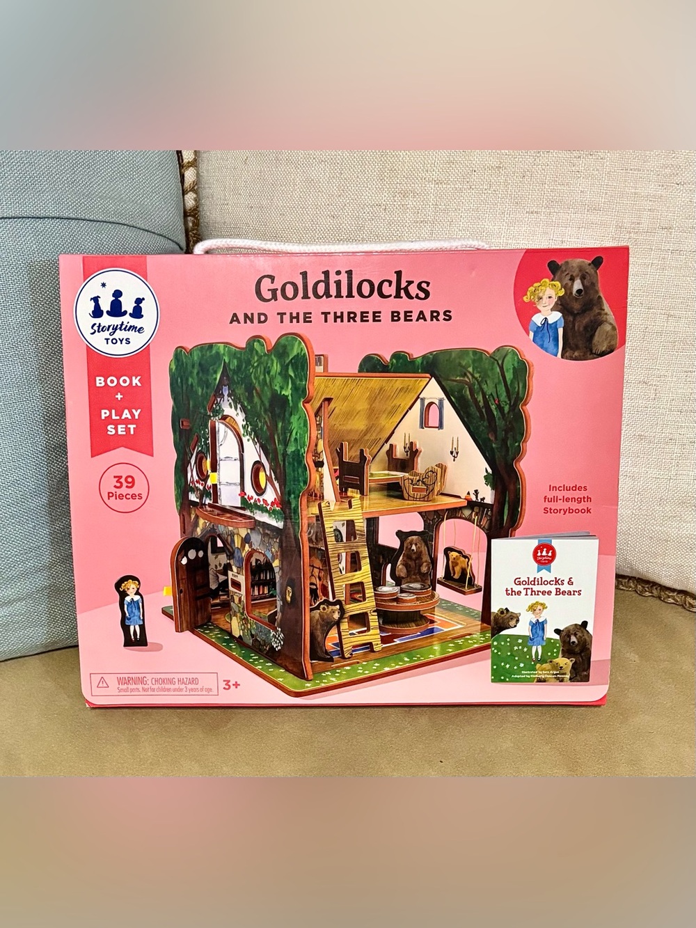 Storytime Toys Goldilocks And The Three Bears Play Set (No book)